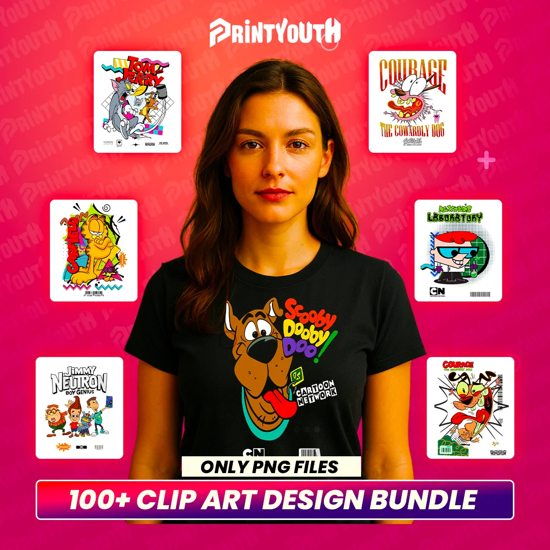 100+ Streetwear Clip Art T Shirt Design Bundle - Streetwear T-shirt design bundle