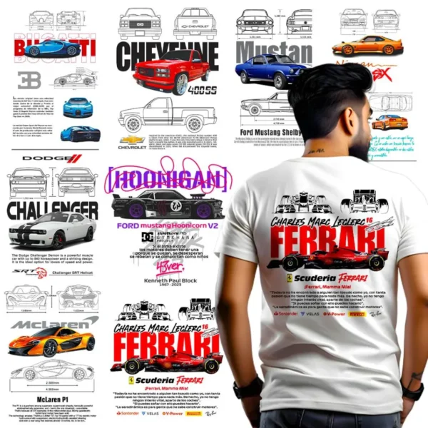 1000+ Car Design Bundle for POD Store Tshirt Business 01