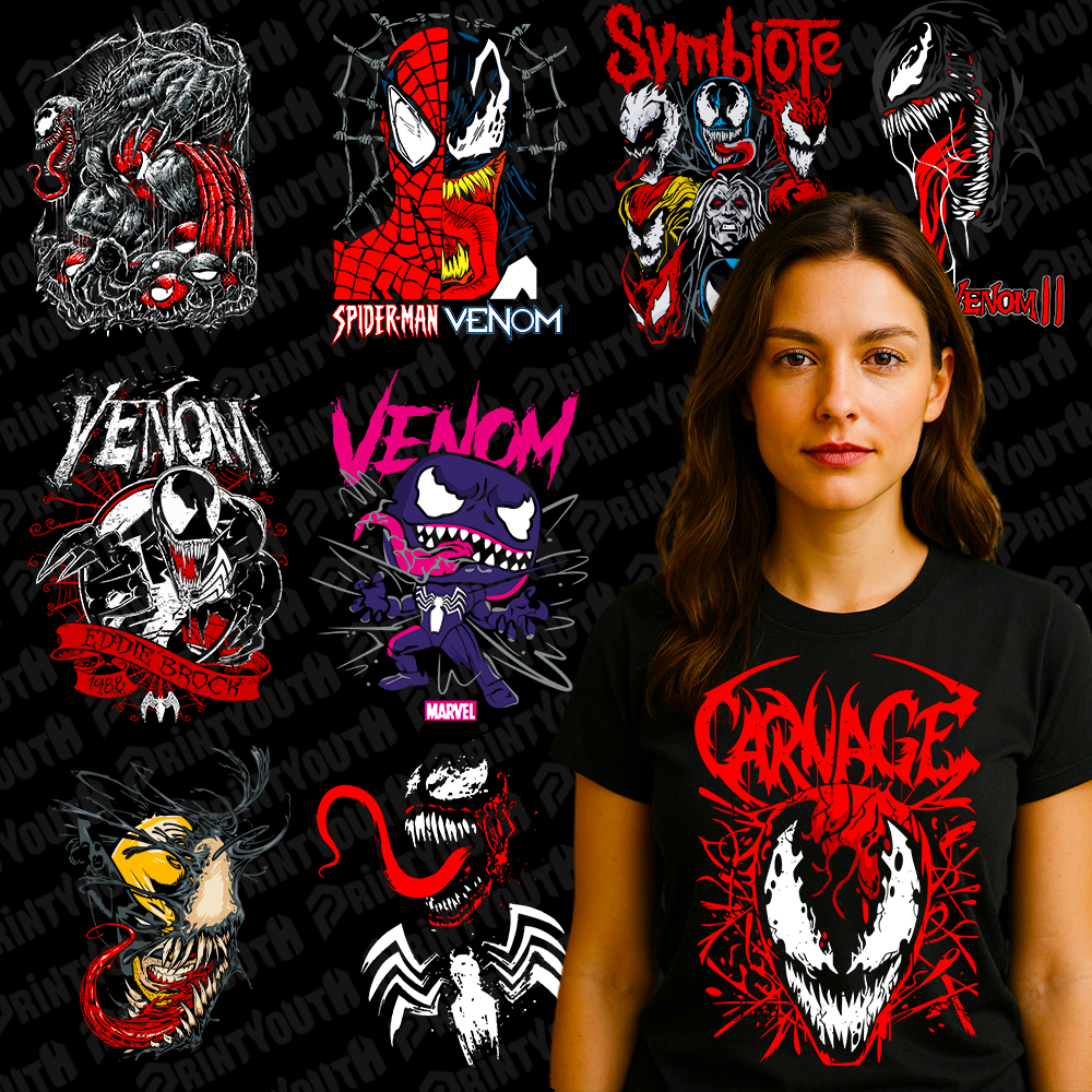 30+ SuperHero Tshirt Design Bundle for POD Business Main