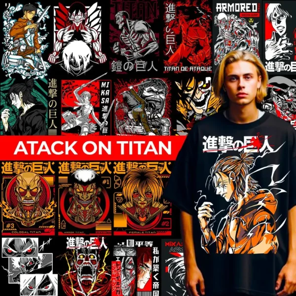 2500+ Anime T Shirt v3 Bundle - Image 2
