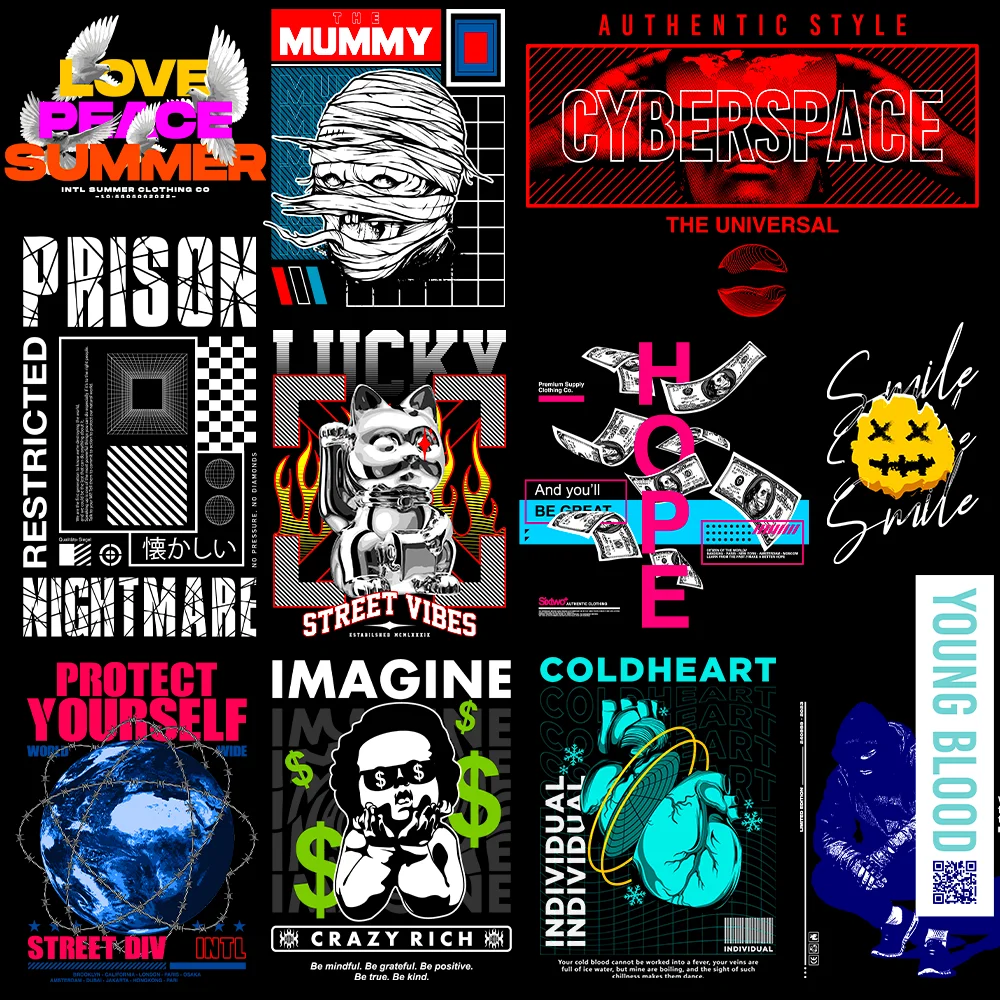 200+ Unique Streetwear Design Bundle for POD Business Main