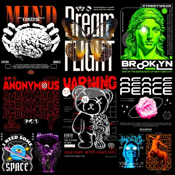 5000+ Streetwear PNG, EPS, PSD & SVG Designs - Image 7