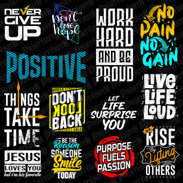 150+ Typography Design Bundle V5 - Image 3