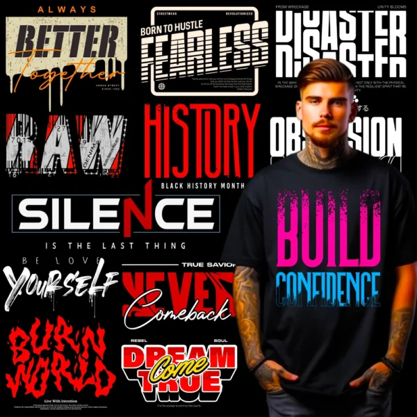 200+ Premium Typography V3 Bundle - Image 3
