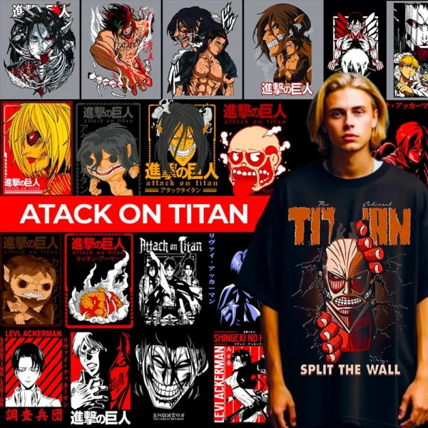 2500+ Anime T Shirt v3 Bundle - Image 3