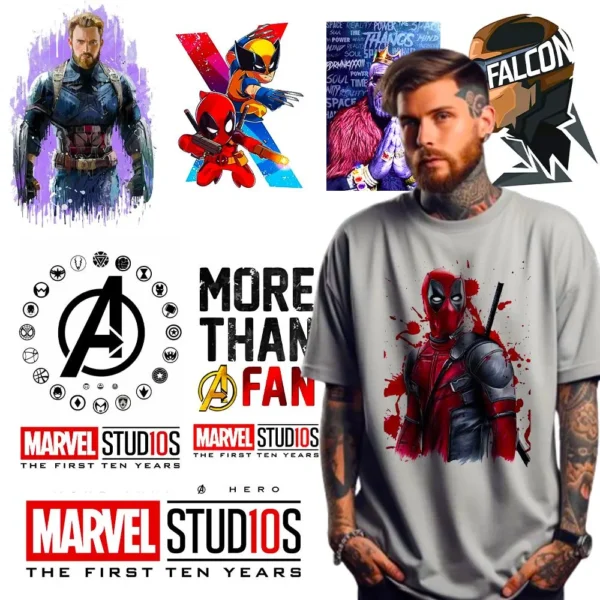 500+ Avenger & Marvel T-Shirt Design - Image 6
