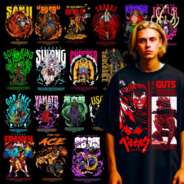 250+ Premium Anime Tshirt Bundle - Image 5