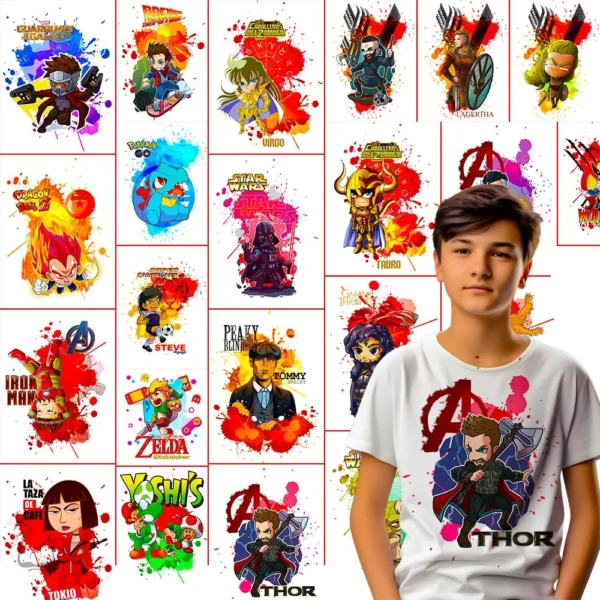 200+ PNG & PSD Mega Kids Design Bundle - Image 5