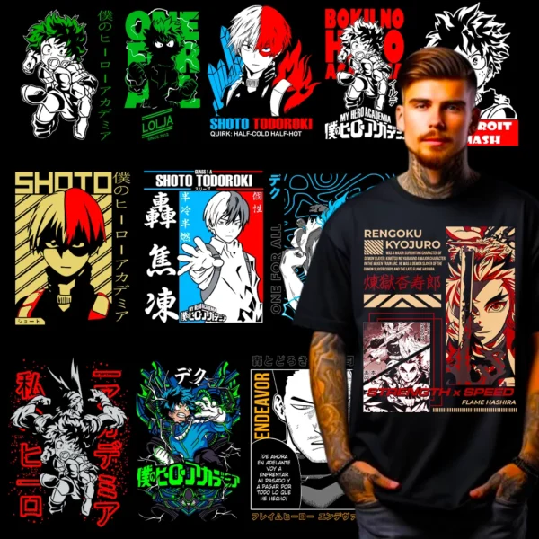250+ Premium Anime Tshirt Bundle - Image 6
