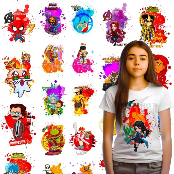 200+ PNG & PSD Mega Kids Design Bundle - Image 4