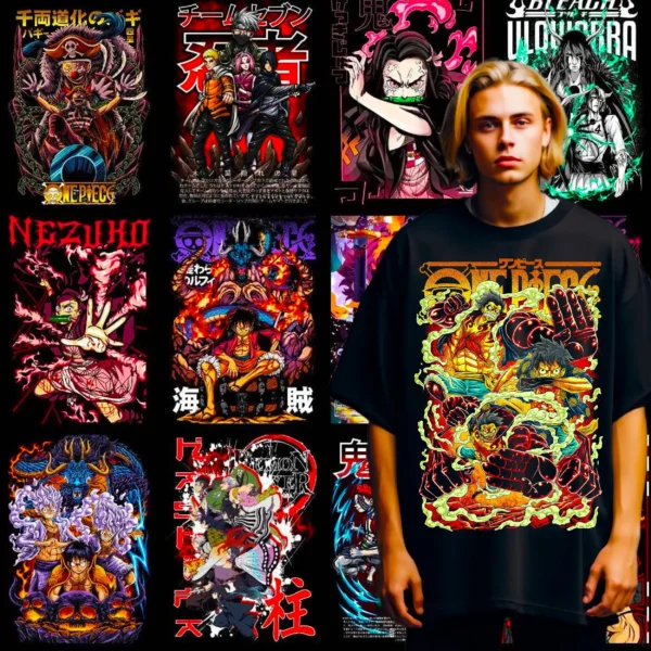 10,000+ Anime T Shirt Design Bundle - Image 5