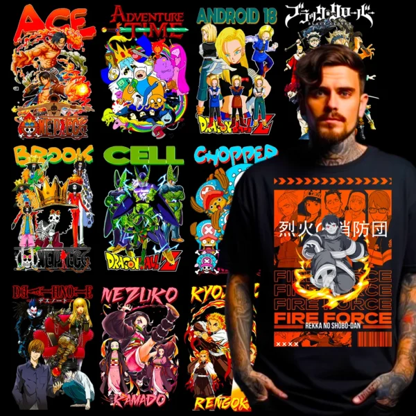 250+ Premium Anime Tshirt Bundle - Image 7