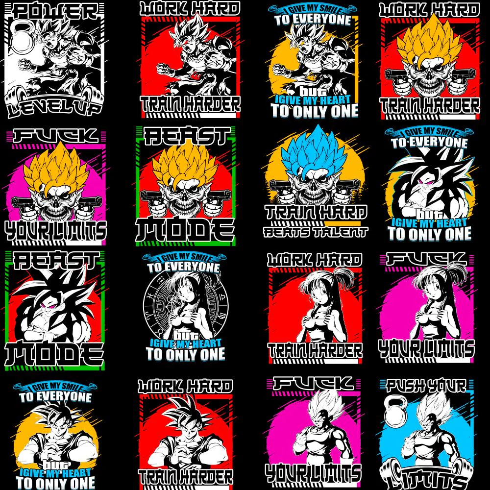 250+ Dragon Ball Z Bundle for POD Business Main