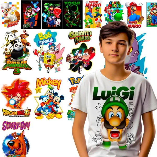200+ PNG & PSD Mega Kids Design Bundle - Image 3
