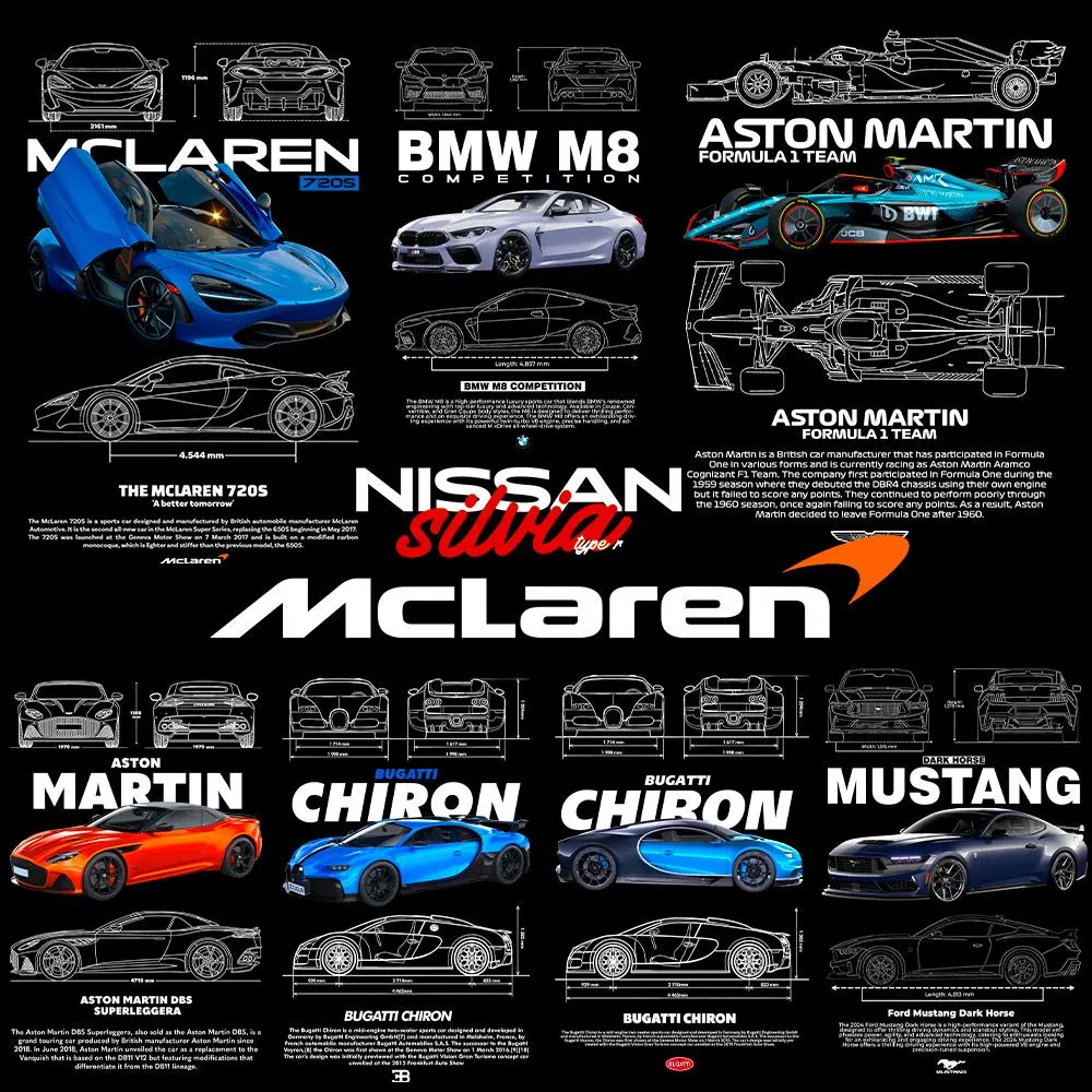 150+ PNG Car Design Bundle for POD Business 07