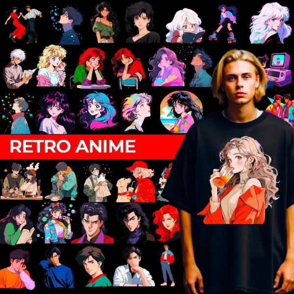 2500+ Anime T Shirt v3 Bundle - Image 8
