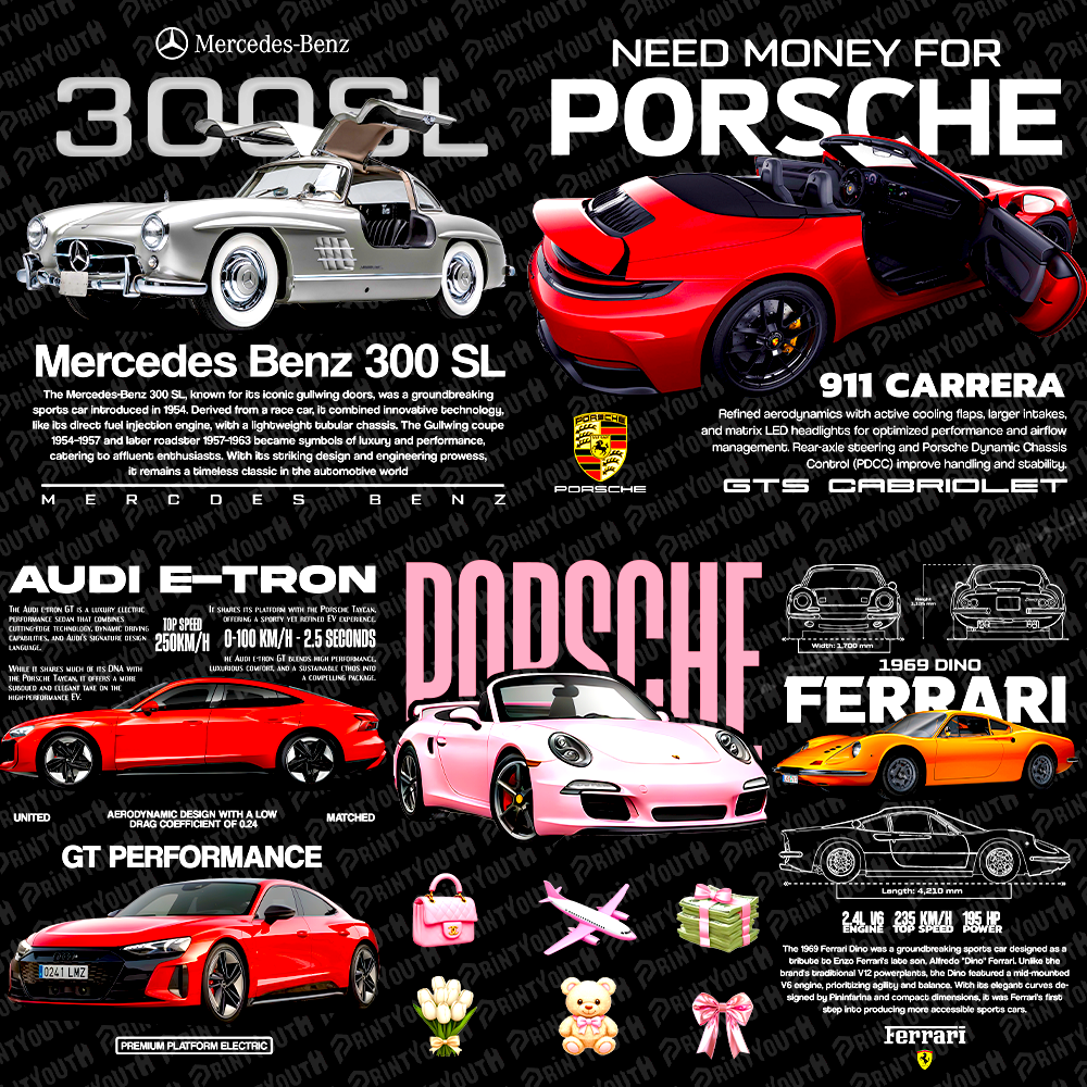 1000+ Car & Bike Design Bundle V2 for POD Business Main