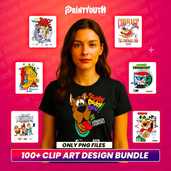 100+ Clip Art Design Bundle for POD Business Main
