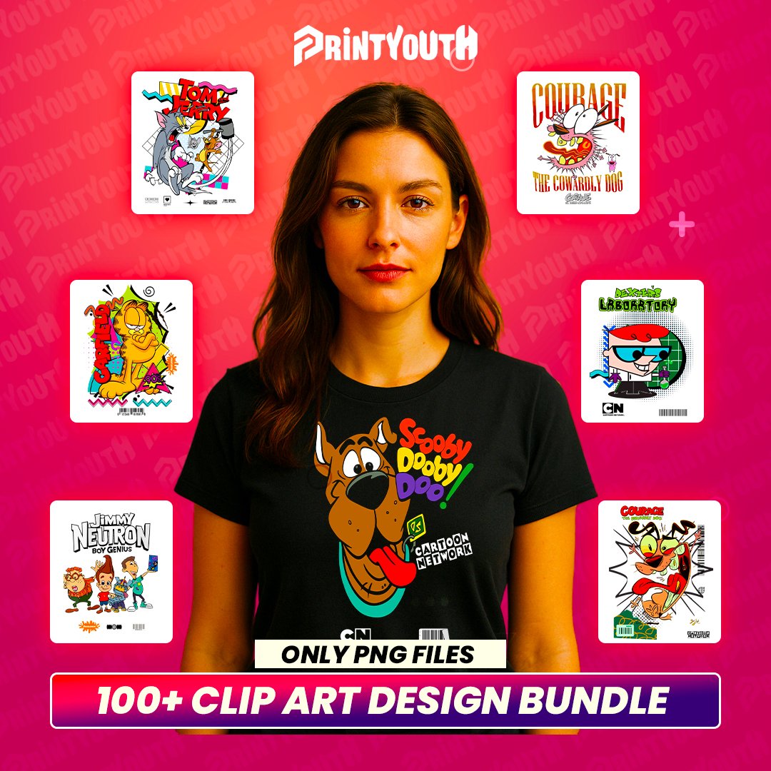 100+ Clip Art Design Bundle for POD Business Main