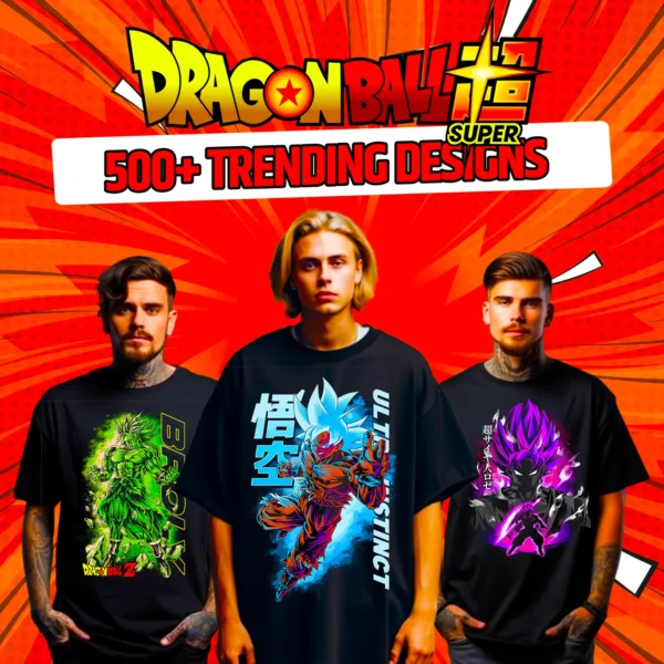 500+ Premium Dragon Ball-Z Design