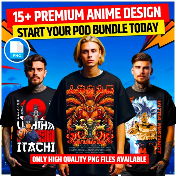 15+ Ultra Anime Design Bundle